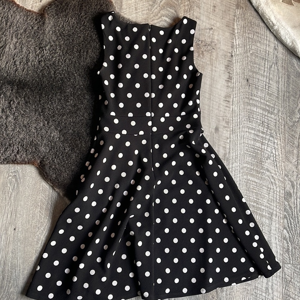 Joseph Ribkoff polka dot midi dress - Picture 4 of 5